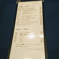 アンティカ・オステリア”トト”  - アルコールメニュー