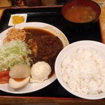 Inshoku Shou Shou Naniya Nekozen - デミハンバーグ定食