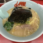 ラーメン山岡家 - 醤油ラーメン固め 薄め 少なめ