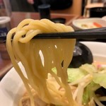 Resutoran Shirokujichuu - ちゃんぽんの麺