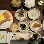 Gekijouryokankawatanagurandohoteru - 朝食揃えました～