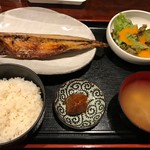 和酒バル 廻 - 福島「伴助」の鯖焼き