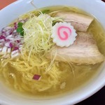 萬福軒 - 牛骨ラーメン塩(真空練りの麺)