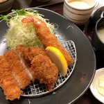 黒豚かつ処　霧島 - 黒豚かきミックス膳