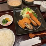 黒豚かつ処　霧島 - 黒豚ミックスかつ膳