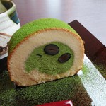 茶楽 かぐや - 抹茶ロールケーキ