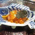 心根 - 追加　大甘エビ　筋子　自然薯