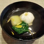 吾いち - スズキと冬瓜の吸い物