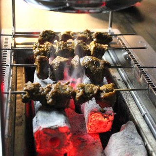 焼き鳥☆テーブルで自動で焼きものができる