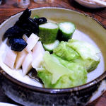 ほろよい - お新香盛合せ