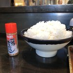 吉ひろ - とんかつ定食のご飯（普通盛り）