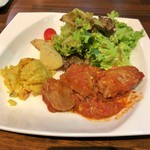 ルヴァン - お肉ランチ 豚ほほ肉のトマト煮込み