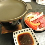旬菜松はし  - この鍋で