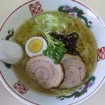 麺や 豊吉 - 塩ラーメンのアップ