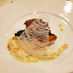 Restaurant Azzurro Mare Terrace on the Bay - 白身魚のポワレ