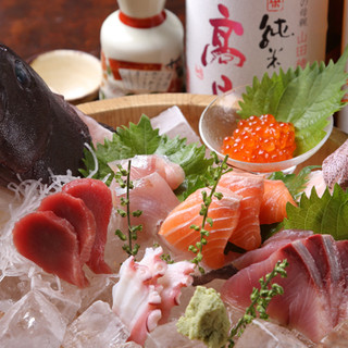 For sashimi that you can enjoy at an affordable price, we recommend the “Sengyoya Mori”!