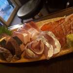 魚と酒と串 ちろり - お造り盛合せ２人前　1000円