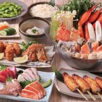 Izakaya Shutei Juraku - 海の冬味覚と4種の選べる鍋コース