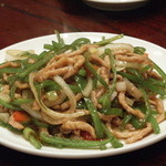 唐山房 - 豚肉とピーマンの細切り炒め