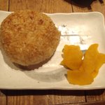 Robatayaki Udatsu - 焼きおにぎり醤油？みそ！（醤油）