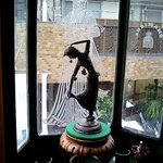 店内出窓からの風景