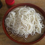 忍野八海名泉そば - 細うどん（試食）