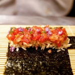 銀座 しのはら - ☆手巻きも楽しい(*^^)v☆