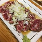 もつ焼 でん - はらみ刺し