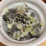 もつ焼 でん - せんまい刺し