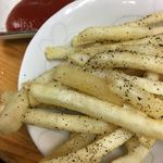 もつ焼 でん - フライドポテト