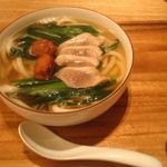 讃岐うどん　志成 - 鴨南蛮うどん