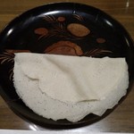 Seikou En Karuizawa Ten - そば粉クレープ    漆器が すてき〜〜