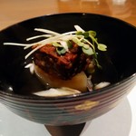 Seikou En Karuizawa Ten - 汁物    角煮  大根  みょうが  かいわれ菜
      