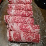 Seikou En Karuizawa Ten - 焼きしゃぶ    長野プレミアム牛  りんごで 育ちました 