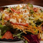 イタリア食堂amico - シーザーサラダ温玉のせ(*^-^)