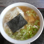 そば処 もりや - 料理写真:ワンタンメン650円