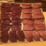 鮨 しゅん輔 - 赤身と中トロの揃い踏み