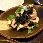 金町製麺 - 蒸し鶏