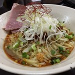 麺屋　むじゃき - 坦々まぜそば（追い飯付）…800円(税込)+「燻製レアチャーシュー」