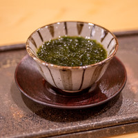 鮨 かの - 青海苔茶碗蒸し