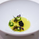 レストラン サンパウ - キャビア、お米のクレマ