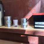 そばの神田 東一屋 - コンディメンツ。