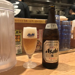 Sendai Chuukasoba Jinya - まずはビールじゃ！