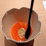 鮨 さかい - 岩手の新物のイクラ