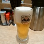 れんげ食堂 Toshu - アサヒスーパードライ生ビール_中