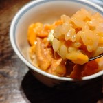 寿し おおはた - お寿司というか贅沢な雲丹リゾット　その上に更に雲丹がてんこ盛り