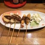 だるまや　一成 - 串カツ盛（五本）