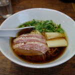 神保町 黒須 - スチャットマリーの鴨蕎麦1300円