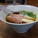 神保町 黒須 - スチャットマリーの鴨蕎麦1300円