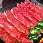 炭火焼 ゆうじ - 【2012.02.15】焼きすき（シンシン）